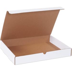 imageBOX USA Small Shipping Boxes 17125quotL x 11125quotW x 2quotH 50Pack  Foldable Corrugated Cardboard CrushProof Box for Shipping Packing Moving and Storage15 18 x 11 18 x 2
