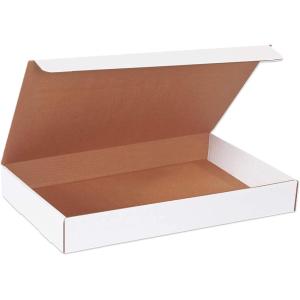 imageBOX USA Small Shipping Boxes 17125quotL x 11125quotW x 2quotH 50Pack  Foldable Corrugated Cardboard CrushProof Box for Shipping Packing Moving and Storage19 x 12 x 2 12