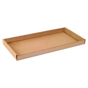 imageBOX USA Storage Trays 15quotL x 12quotW x 175quotH 50Pack  Corrugated Cardboard Box Tray for Packing Moving and Storage24 x 12 x 1 34