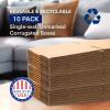 imageBOX USA Moving Boxes Large 20quotL x 20quotW x 15quotH 12Pack  Corrugated Cardboard Box for Packing Shipping and Storage20x18x12 Large 10Pk